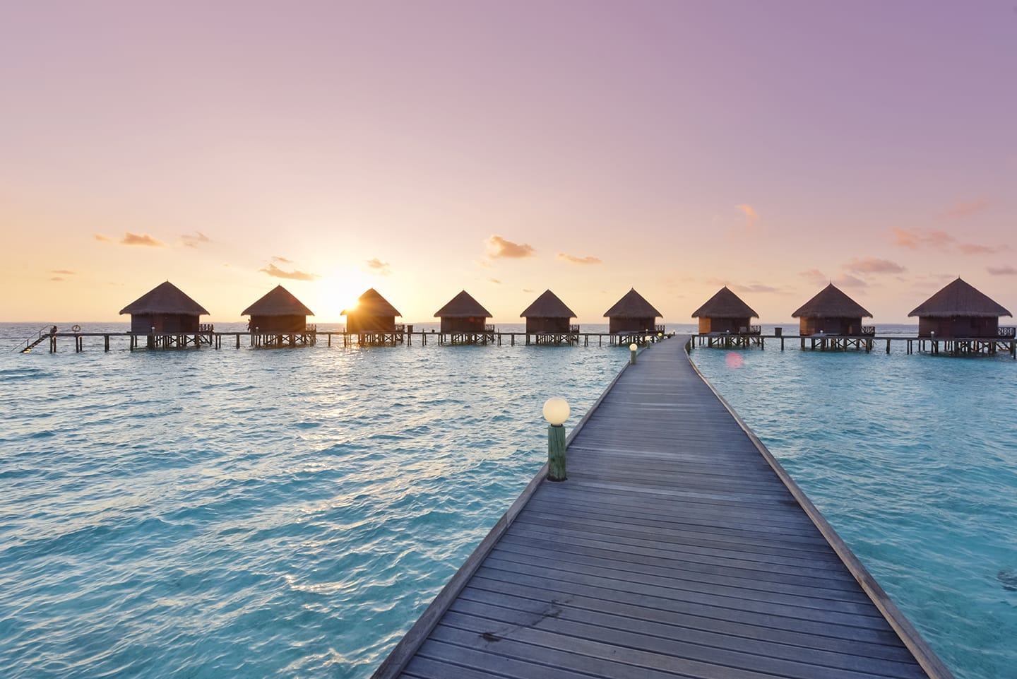 Water villa in Maldives Resort