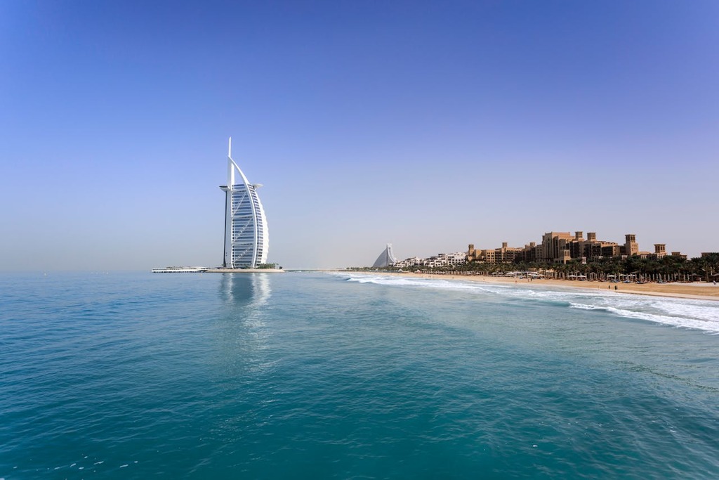 burj al arab during Dubai tour package