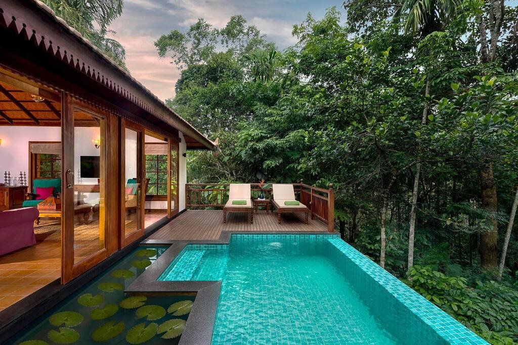 Pool villa at Pepper Trail Wayanad